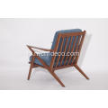 लकड़ी के फ्रेम फैब्रिक सेलिग जेड कुर्सियां